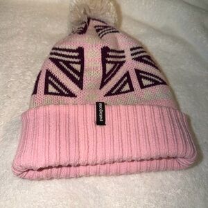 Kids' Powder Town Beanie by Patagonia Snow Beam